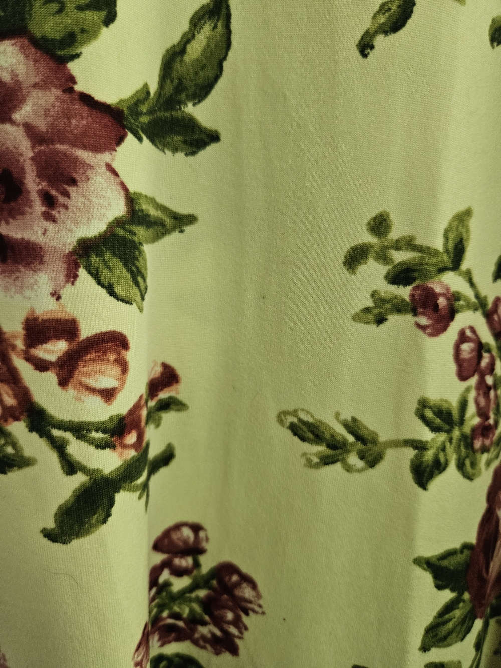 Light Yellow Floral Short Sleeve Dress - Picture 6 of 8